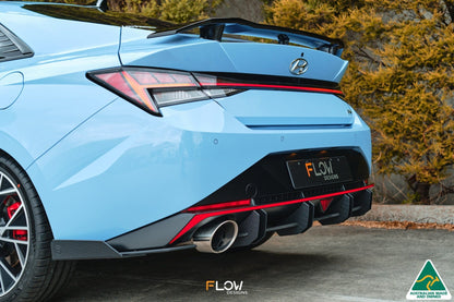 Flow Designs CN7 Elantra N Sedan 2021 Flow-Lock Rear Diffuser