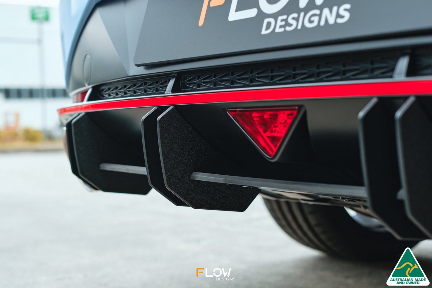 Flow Designs CN7 i30N Sedan 2021 Flow-Lock Rear Diffuser