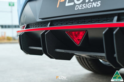 Flow Designs CN7 i30N Sedan 2021 Flow-Lock Rear Diffuser