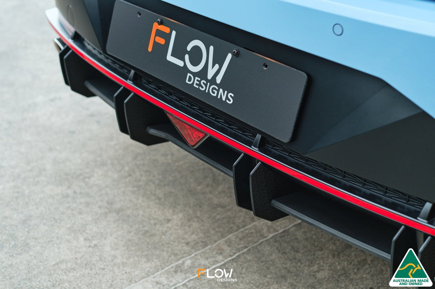Flow Designs CN7 i30N Sedan 2021 Flow-Lock Rear Diffuser
