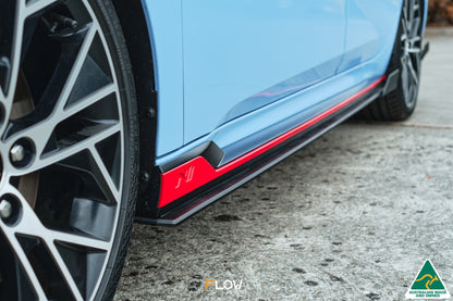 Flow Designs CN7 Elantra N Sedan 2021 Side Skirt Splitters (Pair)