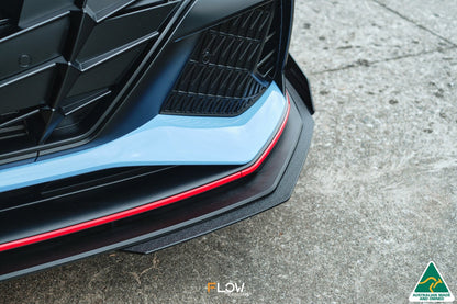 Flow Designs CN7 i30N Sedan 2021-2023 Front Lip Splitter Extensions (Pair)