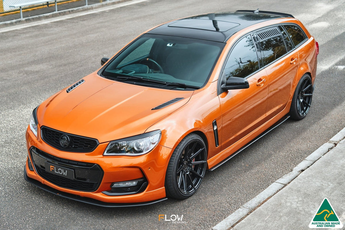 Flow Designs VF Commodore S2 Wagon Front Lip Splitter