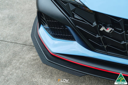 Flow Designs CN7 Elantra N Sedan 2021 Front Lip Splitter Extensions (Pair)
