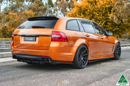 Flow Designs VE Commodore Wagon Rear Spoiler Extension