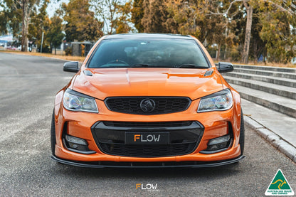 Flow Designs VF Commodore S2 Wagon Front Lip Splitter Extensions (Pair)