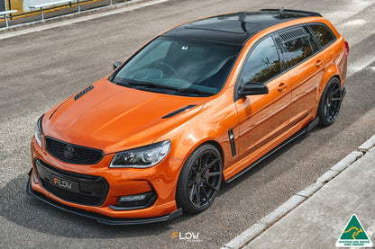 Flow Designs VF Commodore S2 Wagon Side Skirt Splitters (Pair)
