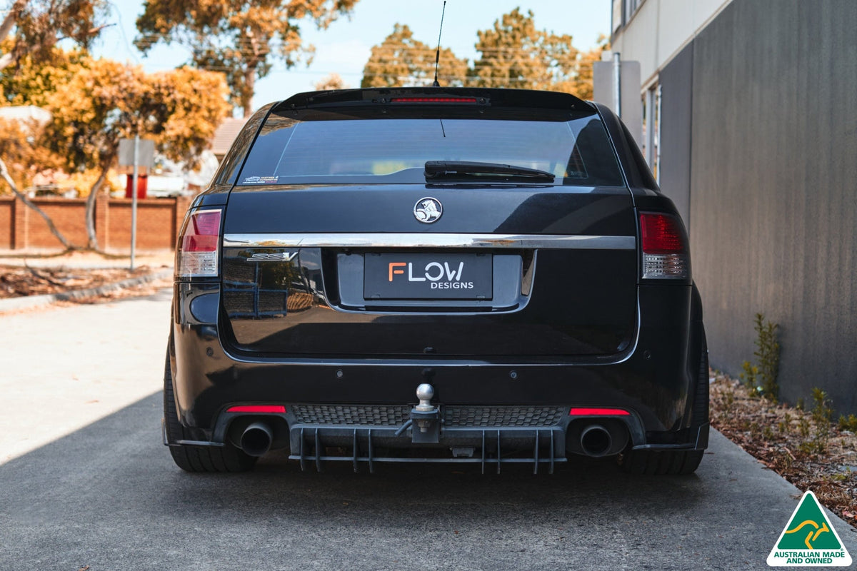 Flow Designs VE Commodore Wagon Rear Spoiler Extension