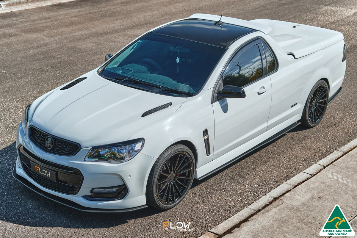 Flow Designs VF Commodore S2 Ute Side Skirt Splitters (Pair)