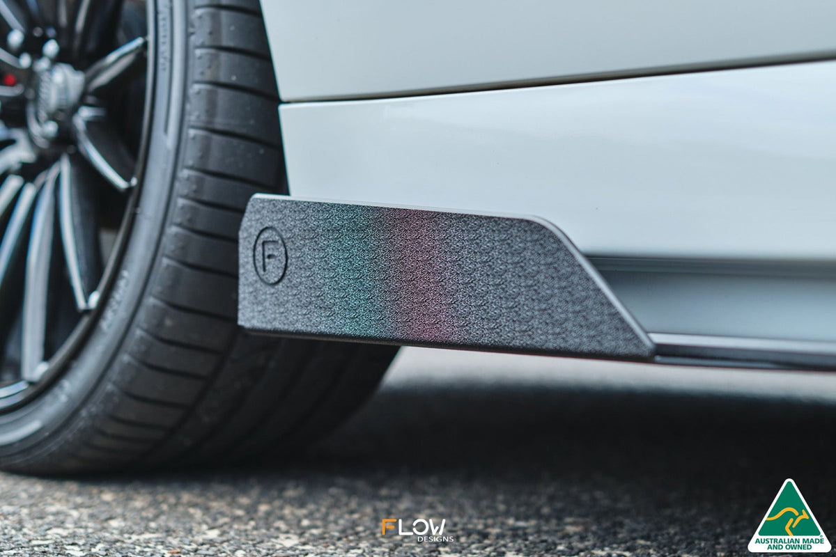 Flow Designs VF Commodore S2 Ute Side Skirt Splitter Winglets (Pair)