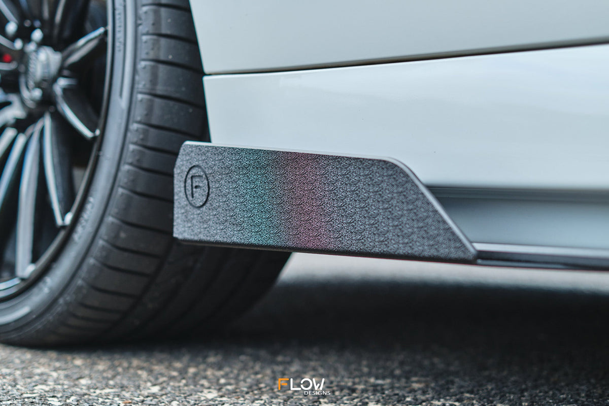 Flow Designs VF Commodore S2 Ute Side Skirt Splitters (Pair)