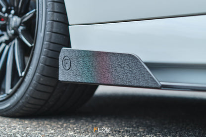 Flow Designs VF Commodore S2 Ute Side Skirt Splitters (Pair)