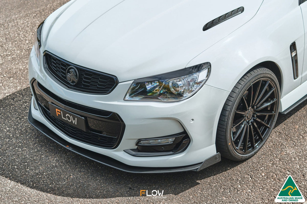 Flow Designs VF Commodore S2 Ute Front Lip Splitter Winglets (Pair)