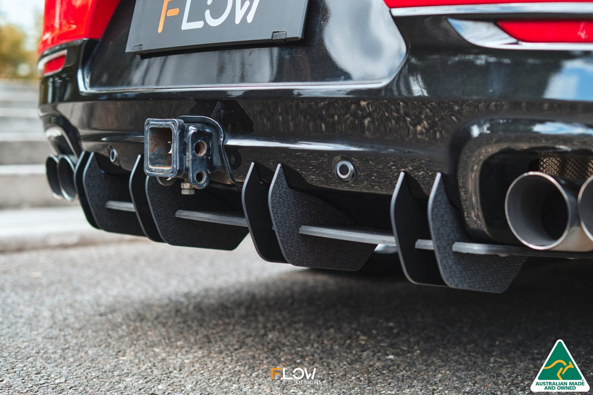 Flow Designs VF Commodore S1 Sedan Flow-Lock Rear Diffuser