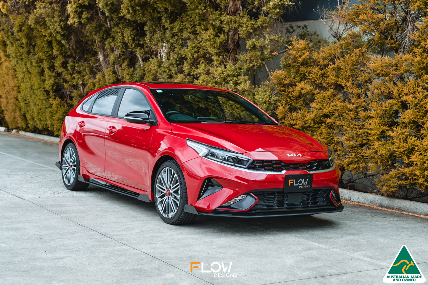 Flow Designs Cerato GT Facelift Side Skirt Splitters (Pair)