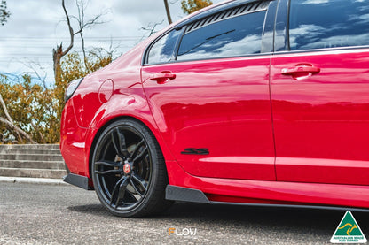 Flow Designs VF Commodore S1 Sedan Side Skirt Splitter Winglets (Pair)