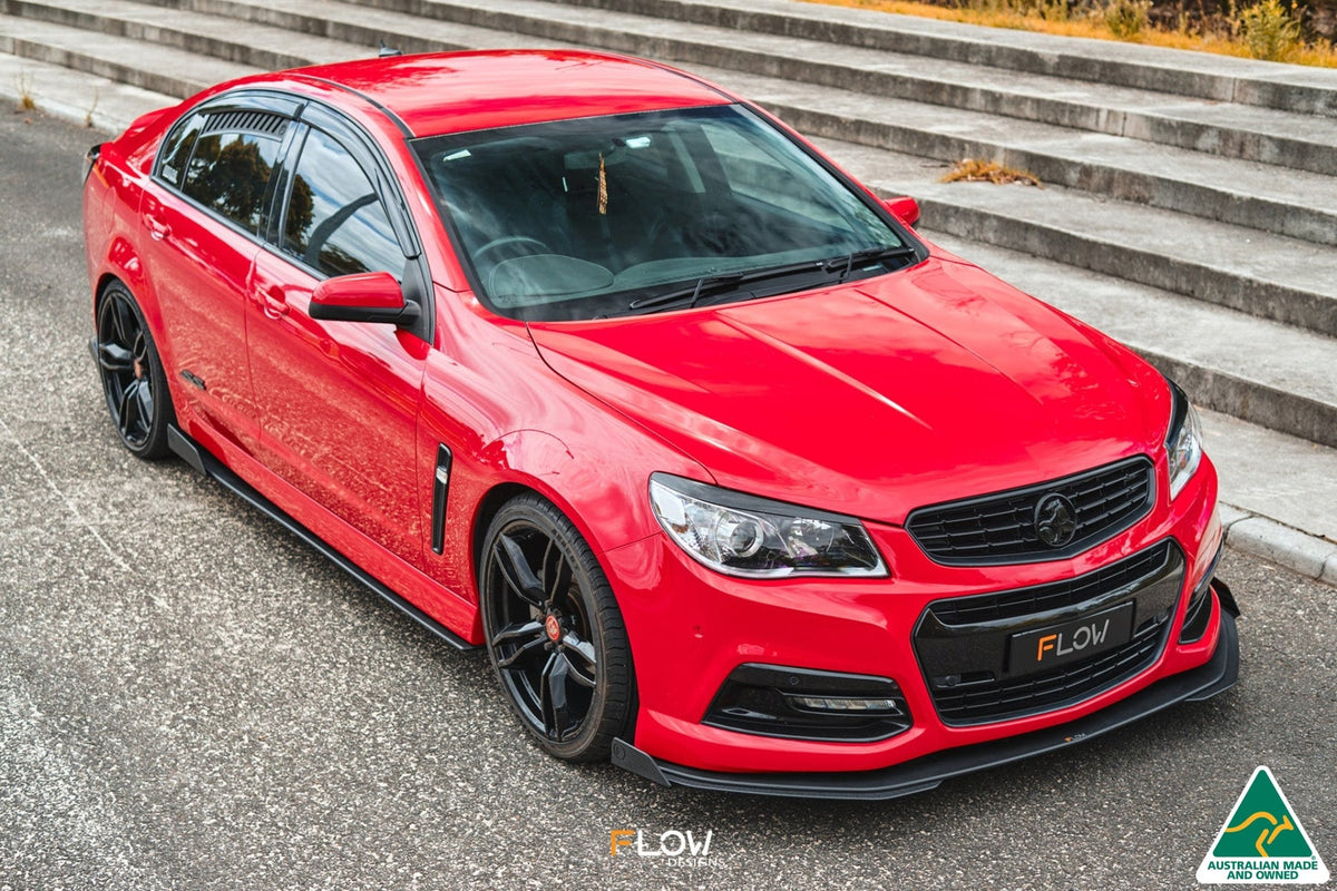 Flow Designs VF Commodore S1 Sedan Front Lip Splitter