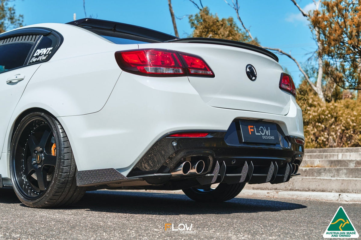 Flow Designs VF Commodore S2 Sedan Flow-Lock Rear Diffuser