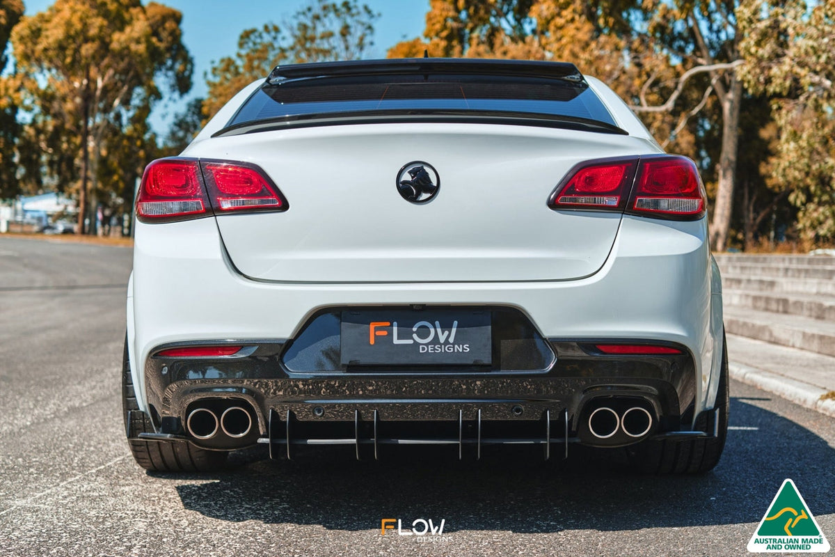 Flow Designs VF Commodore S2 Sedan Flow-Lock Rear Diffuser