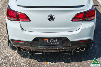 Flow Designs VF Commodore S2 Sedan Flow-Lock Rear Diffuser