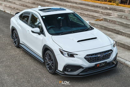Flow Designs VB WRX Front Lip Splitter (TEXTURED)
