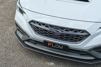 Flow Designs VB WRX Front Lip Splitter (TEXTURED)