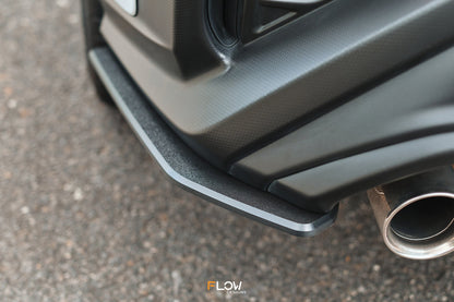 Flow Designs DEMO STOCK - VB WRX Rear Spats (TEXTURED; Pair)