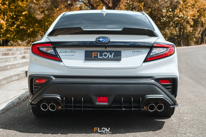 Flow Designs VB WRX Flow-Lock Rear Diffuser (TEXTURED)