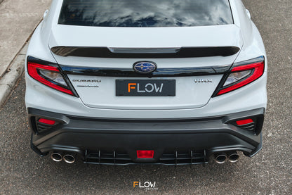 Flow Designs VB WRX Flow-Lock Rear Diffuser (TEXTURED)
