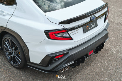 Flow Designs DEMO STOCK - VB WRX Rear Spats (TEXTURED; Pair)