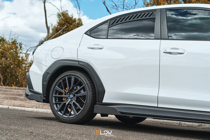 Flow Designs DEMO STOCK - VB WRX Rear Spats (TEXTURED; Pair)