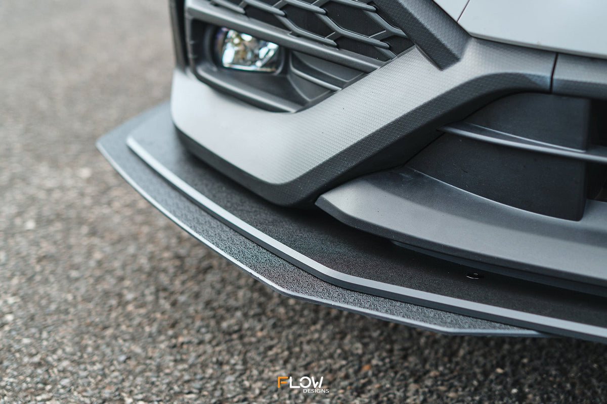 Flow Designs VB WRX Front Lip Splitter Extensions (Pair)