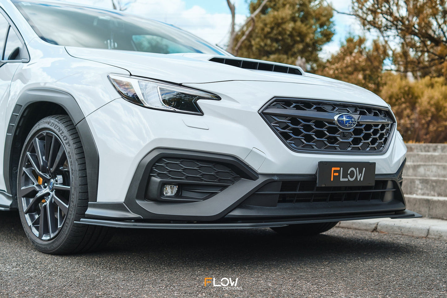 Flow Designs VB WRX Front Bumper Canards