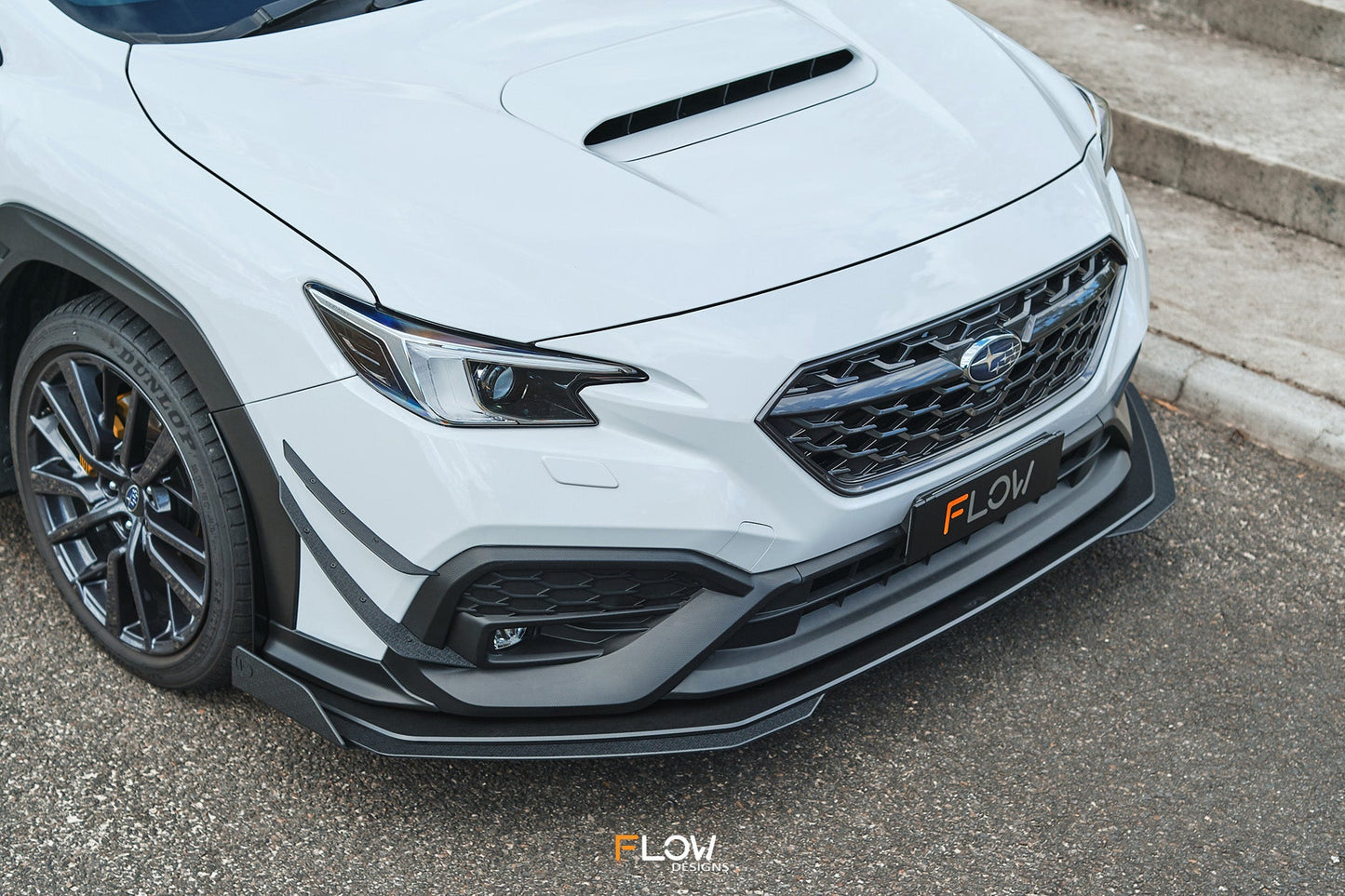 Flow Designs VB WRX Front Bumper Canards