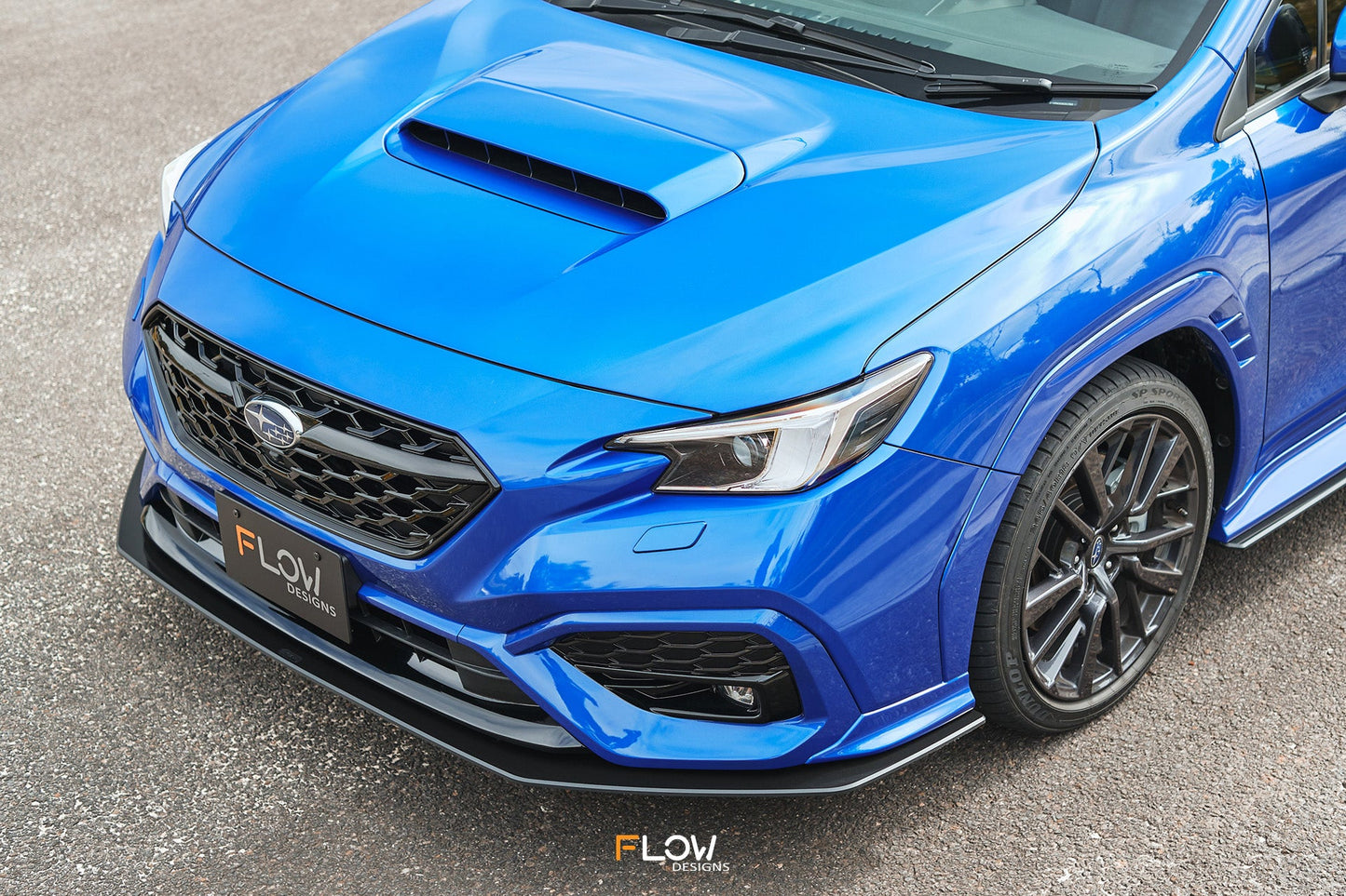 Flow Designs VB WRX Front Lip Splitter (GLOSS)