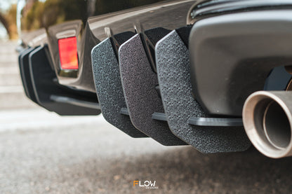 Flow Designs DEMO STOCK - VB WRX Flow-Lock Rear Diffuser (GLOSS)