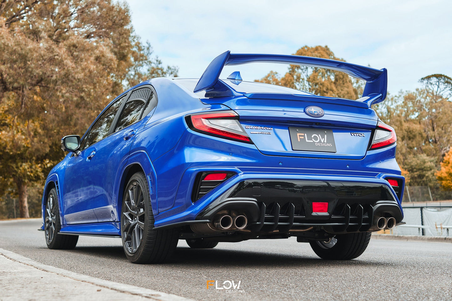 Flow Designs DEMO STOCK - VB WRX Flow-Lock Rear Diffuser (GLOSS)