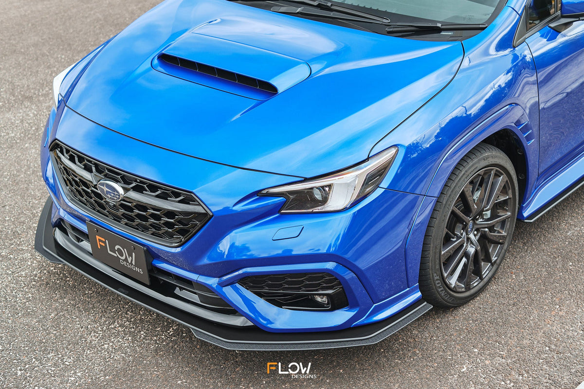 Flow Designs VB WRX Front Lip Splitter Extensions (Pair)