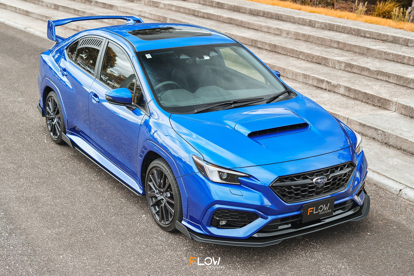 Flow Designs VB WRX Front Lip Splitter (GLOSS)