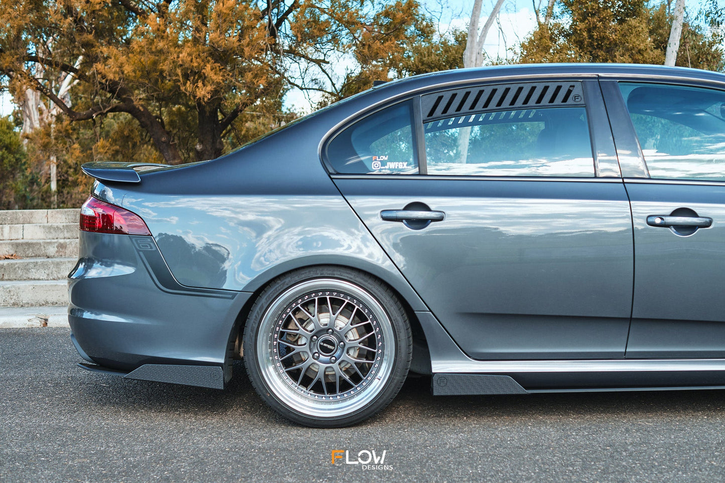 Flow Designs Falcon FGX Side Skirt Splitter Winglets (Pair)