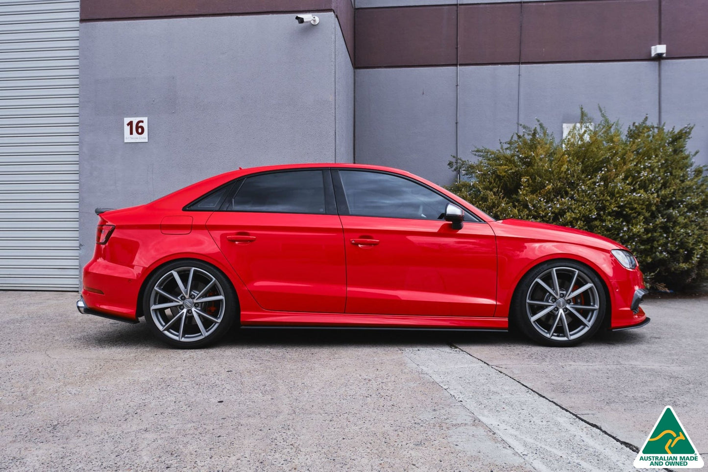 Flow Designs S3 8V Sedan Pre-Facelift Side Skirt Splitters V3 (Pair)