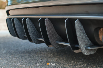 Flow Designs Falcon FGX Flow-Lock Rear Diffuser (TEXTURED)