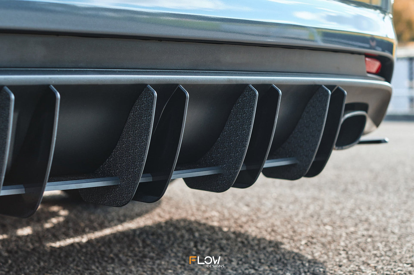 Flow Designs Falcon FGX Flow-Lock Rear Diffuser (GLOSS)