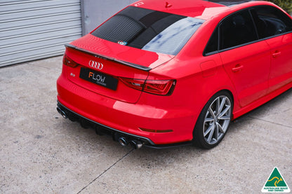 Flow Designs S3 8V Sedan Pre-Facelift Flow-Lock Rear Diffuser