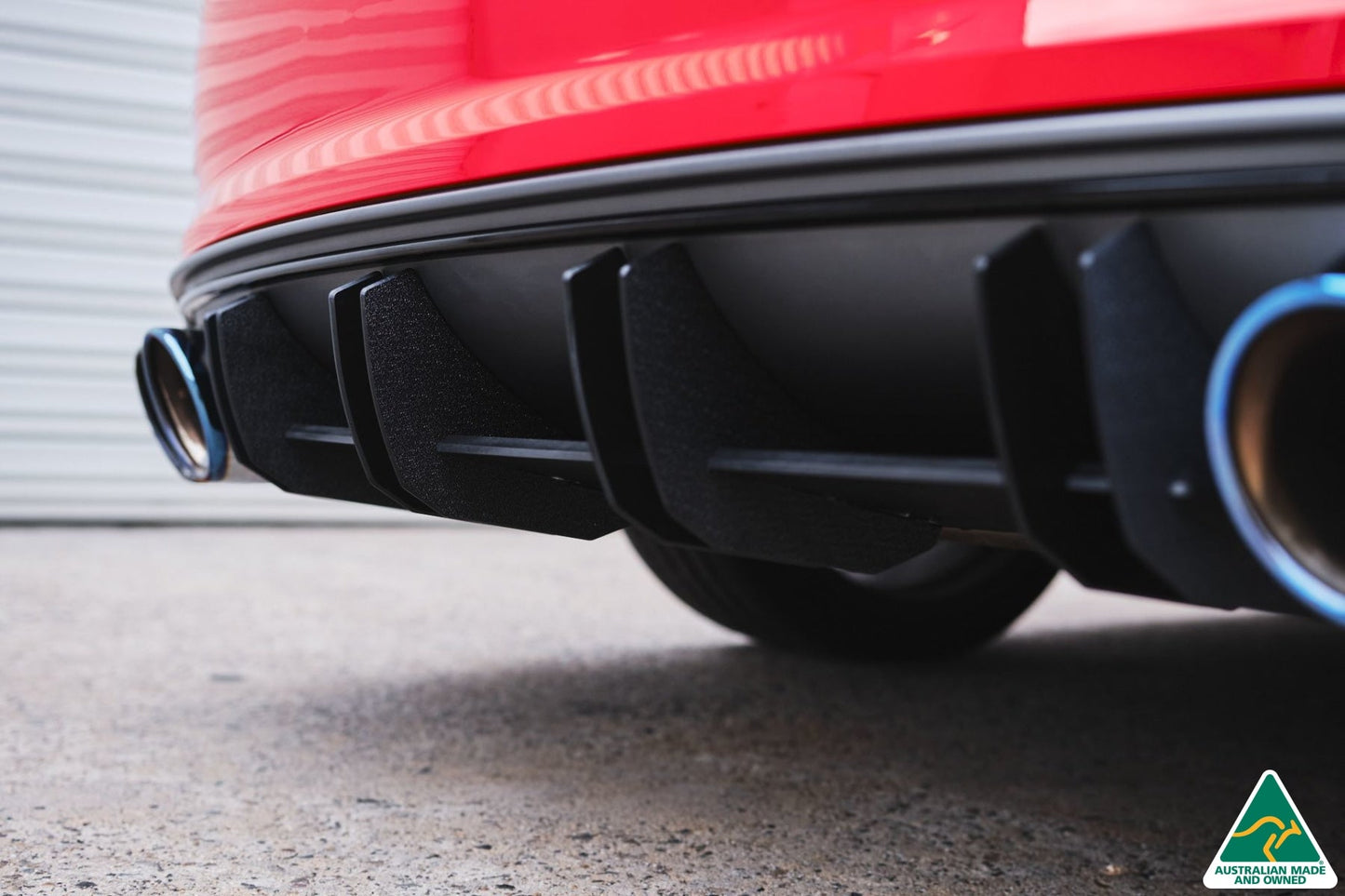 Flow Designs S3 8V Sedan Pre-Facelift Flow-Lock Rear Diffuser