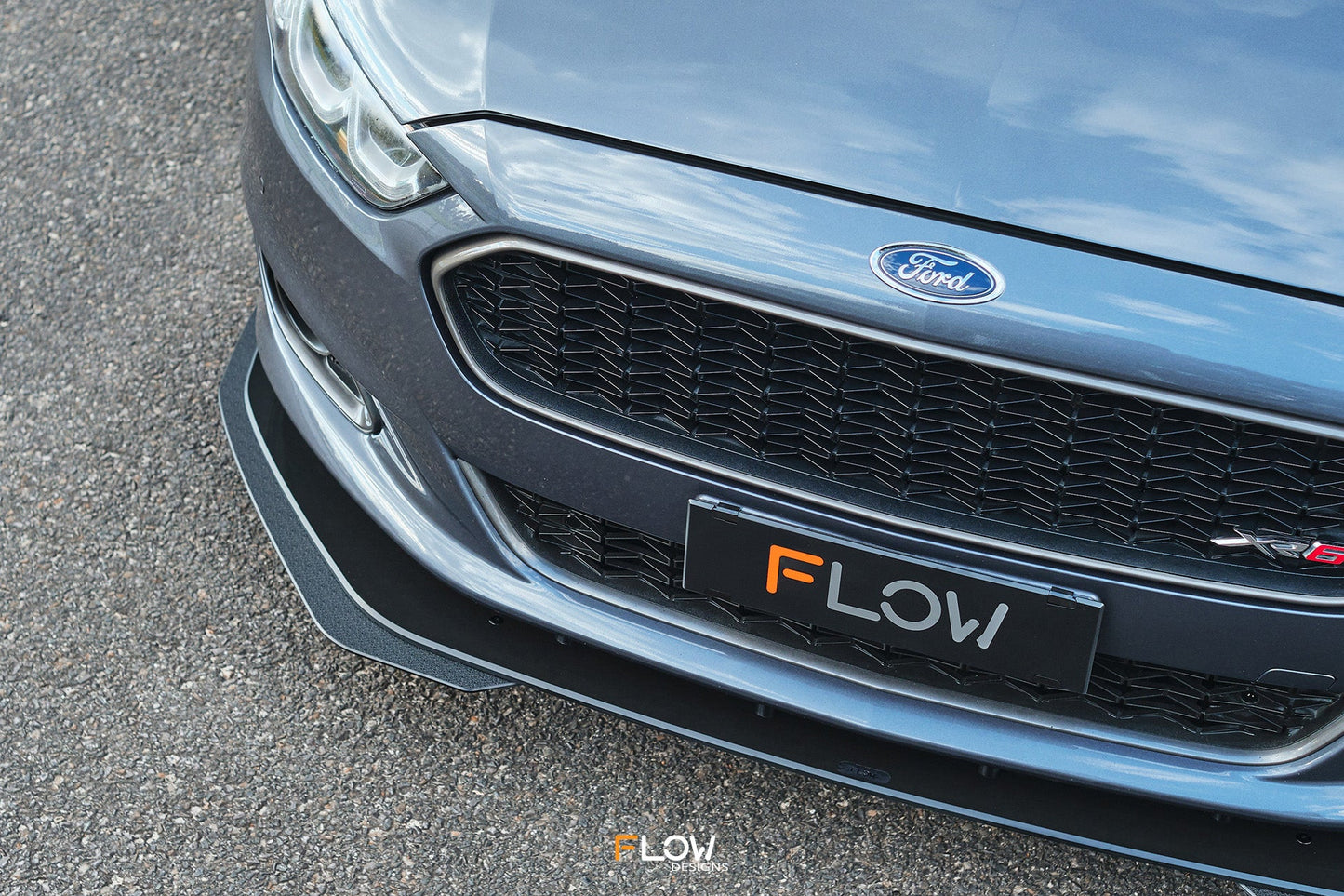 Flow Designs Falcon FGX Front Lip Splitter Extensions (Pair)