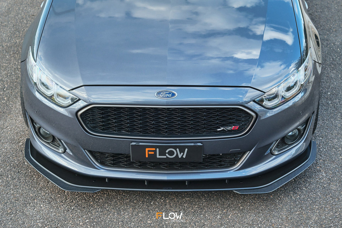 Flow Designs Falcon FGX Front Lip Splitter (GLOSS)