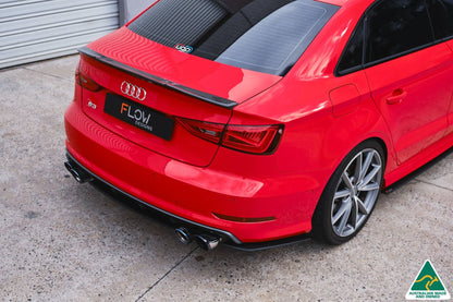 Flow Designs S3 8V Sedan Pre-Facelift Rear Valance V3 Kit