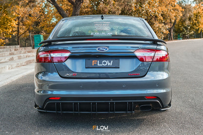 Flow Designs Falcon FGX Rear Spats (TEXTURED; Pair)