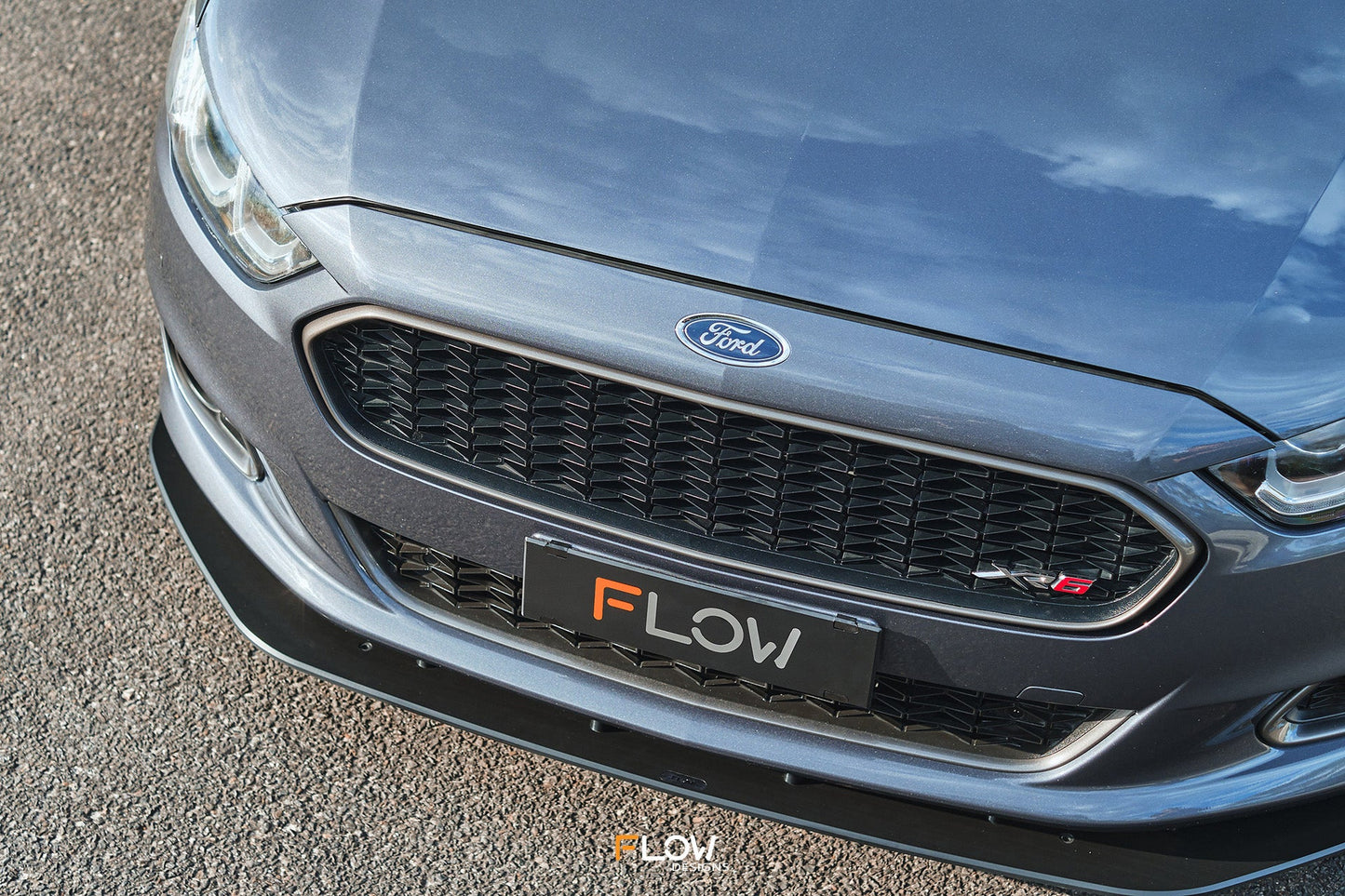 Flow Designs Falcon FGX Front Lip Splitter (GLOSS)